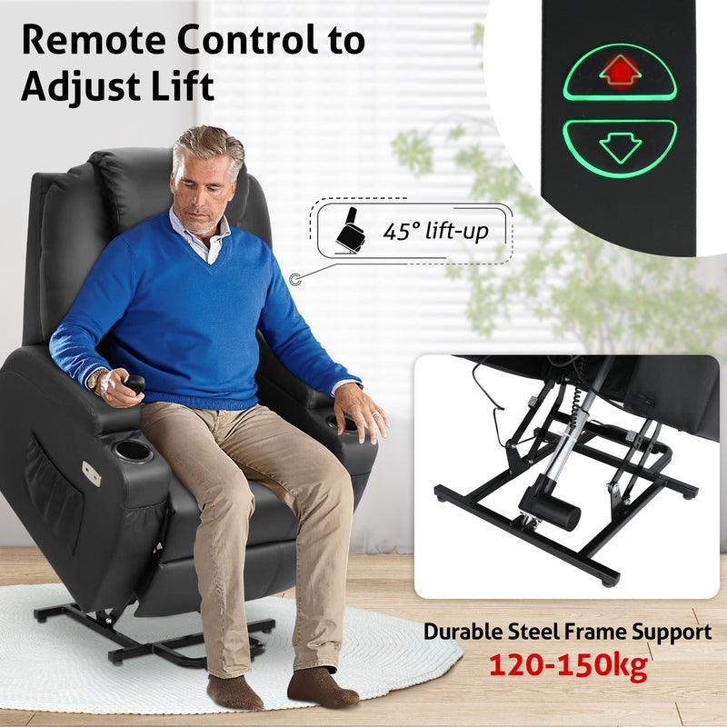 Advwin Massage Chair Electric Lift Recliner Chair