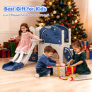 Advwin 9 in 1 L-Shaped Toddler Slide Indoor Baby Slide