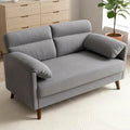 Advwin 2-Seater Velvet Fabric Loveseat Sofa 120cm