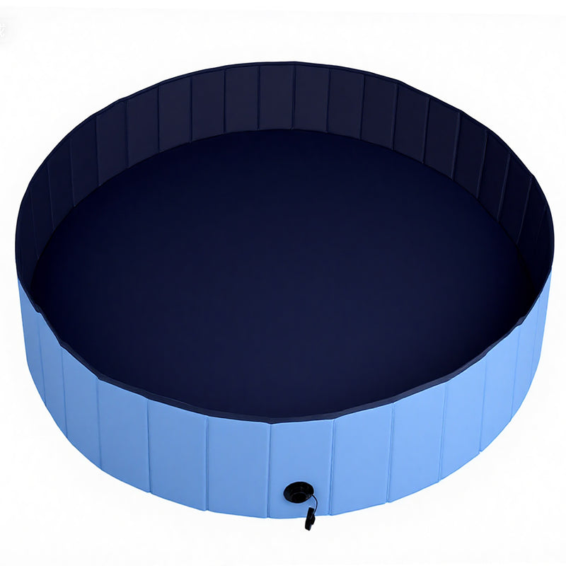 Advwin Foldable Portable PVC Dog Pool 160x30cm