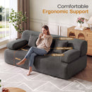 Advwin 2 in 1 Convertible Sofa Bed 3-Seater Futon Couch
