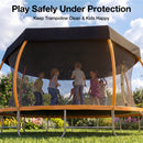 Advwin 12FT 6 Poles Trampoline Shade Cover