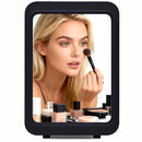 Advwin 4L Mini Fridge with LED Light Black