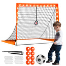 Advwin Light Up Soccer Goals for Kids with Carry Bag