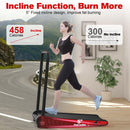 Advwin walking pad 5° fixed incline function