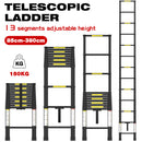 Advwin 3.8m Portable Aluminum Telescoping Ladder