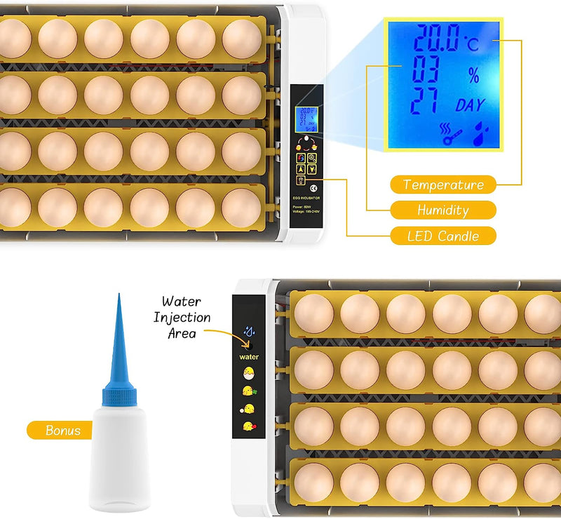 Advwin 24 Egg Incubator Automatic Turning