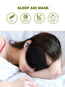 3D Adjustable Ergonomic Sleep Mask Light Blocker