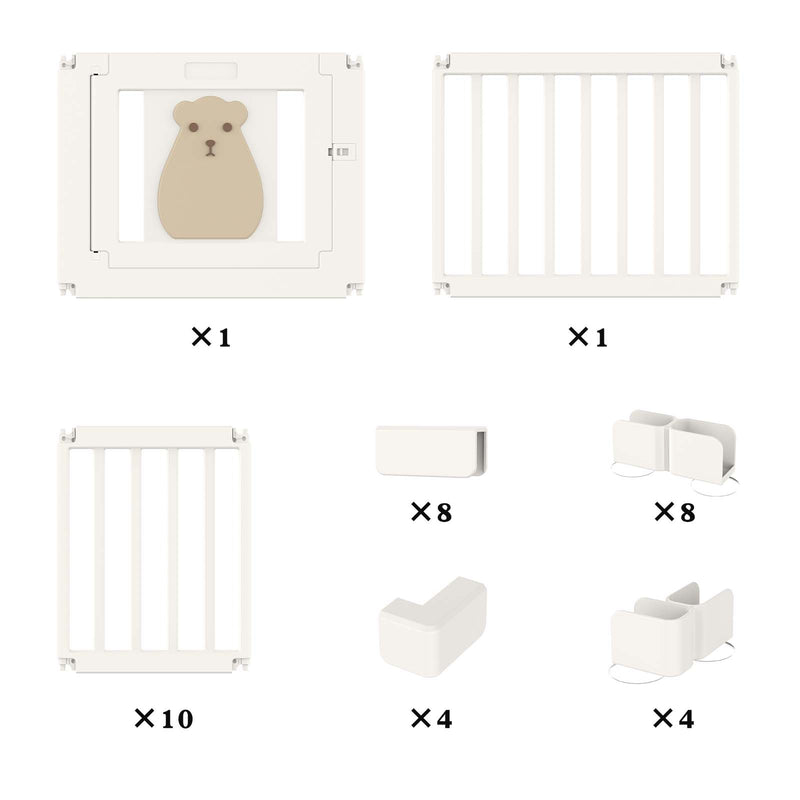 Advwin Baby Playpen 12 Panels Baby Fence
