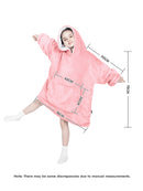 Advwin Oversized Sherpa Wearable Blanket Hoodie Kids