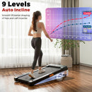 Advwin 7° Auto Incline Treadmill Under Desk Walking Pad