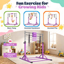 Advwin Gymnastics Bar for Kids Quick Foldable Horizontal Bar