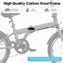 Advwin 20 Inch Folding Bike for Adult Teens
