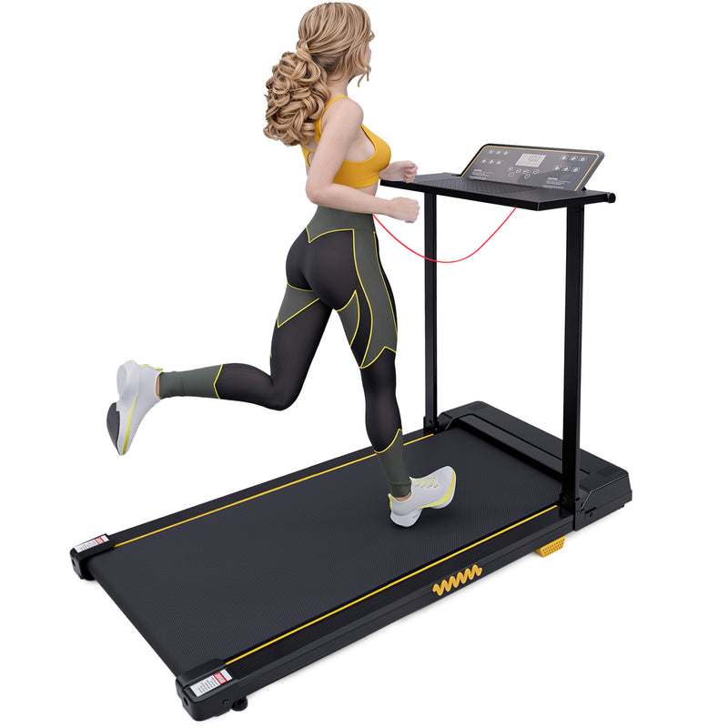 Advwin Electric Treadmill with Detachable Tabletop