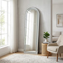 Advwin LED Arched Full Length Floor Mirror Wall Mounted
