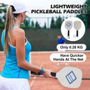 Advwin Wood Pickleball Paddle Set of 4 with 4 Balls and 1 Carry Bag