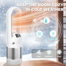 Advwin Heater Bladeless Tower Fan with Air Purifier