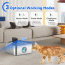 Advwin 7L Wireless Cat Water Fountain Stainless Steel