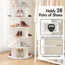 Advwin 7-Tier 360° Rotating Shoe Rack & Organizer