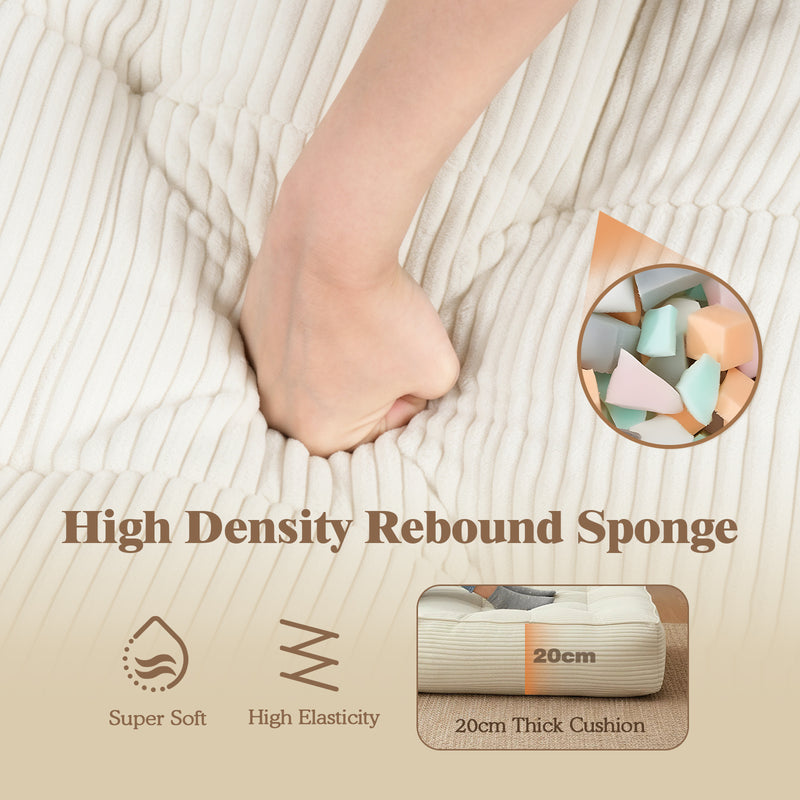 Advwin 3-in-1 Folding Sofa Bed with Pillow