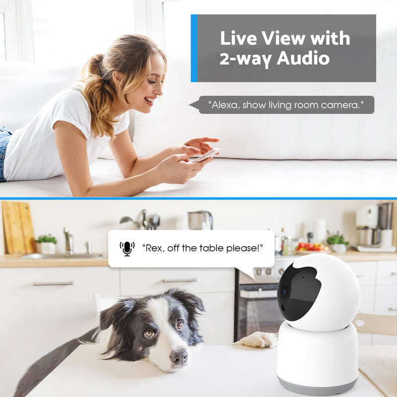 Advwin HD Smart Security & Pet Camera