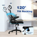 Advwin Adjustable Ergonomic Office Chair Black