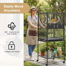 Advwin Bird Cage 146CM Open Top 2 Perches Aviary