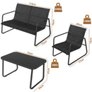 Advwin 4 Pieces Patio Furniture Set Outdoor Modern (Pre-Order)