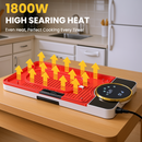 Advwin Electric Hot Grill Pan with LCD Touchscreen