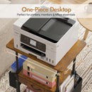 Advwin Height Adjustable Printer Stand with Wheels