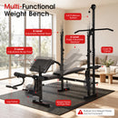 Advwin 300KG Adjustable Weight Bench Set w/ Squat Rack