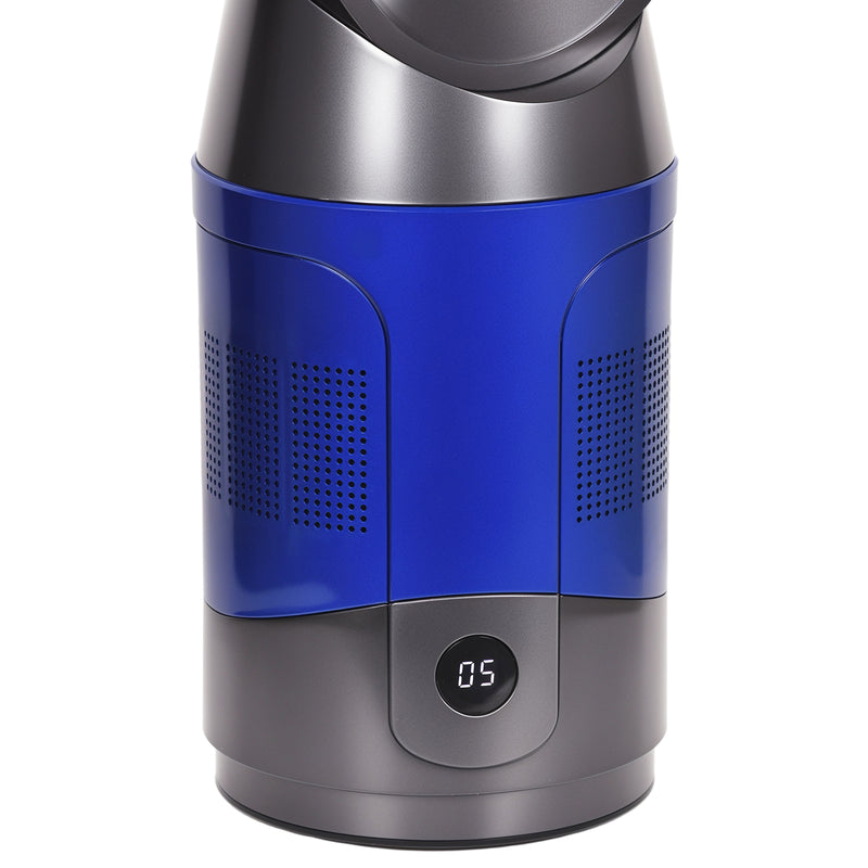 Advwin Bladeless Tower Fan Portable Electric Fan Black and Blue