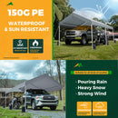 Advwin 3.68x6m Carport Canopy Portable Garage