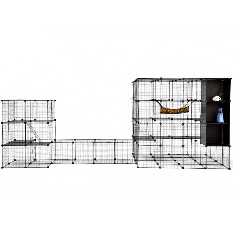 Advwin Cat Enclosures DIY Pet Kennels Playpen for 1-6 Cats