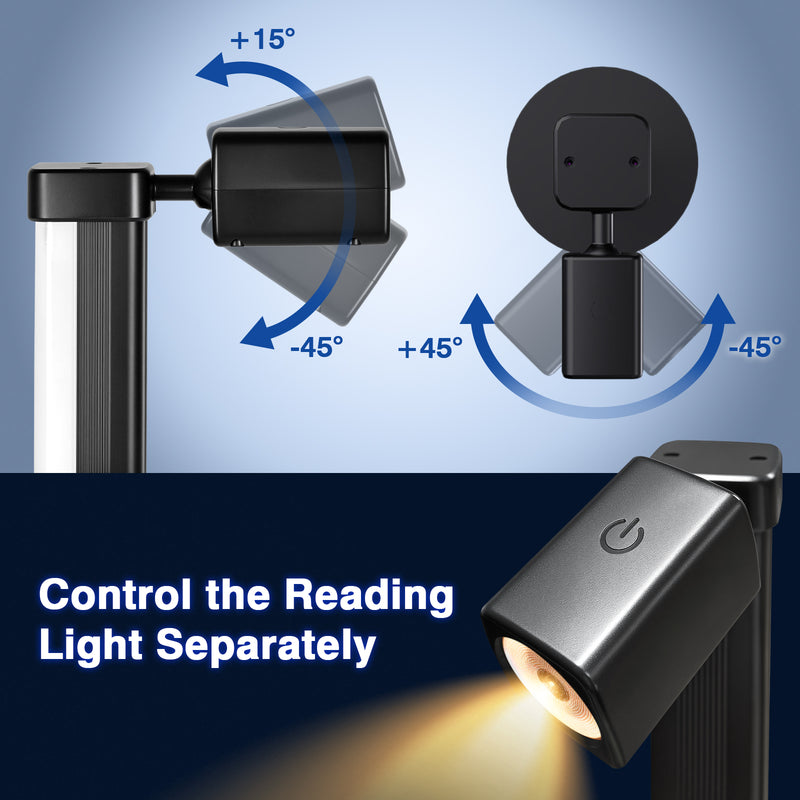 Advwin Smart LED Corner Floor Lamp RGB 140cm