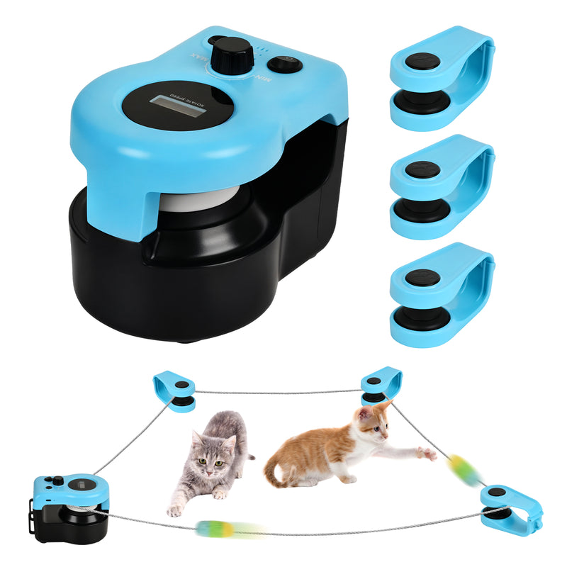 Advwin Interactive Cat Toy Treadmill for Indoor Cats