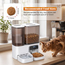 Advwin 2-in-1 Automatic Cat Feeder & Water Dispenser