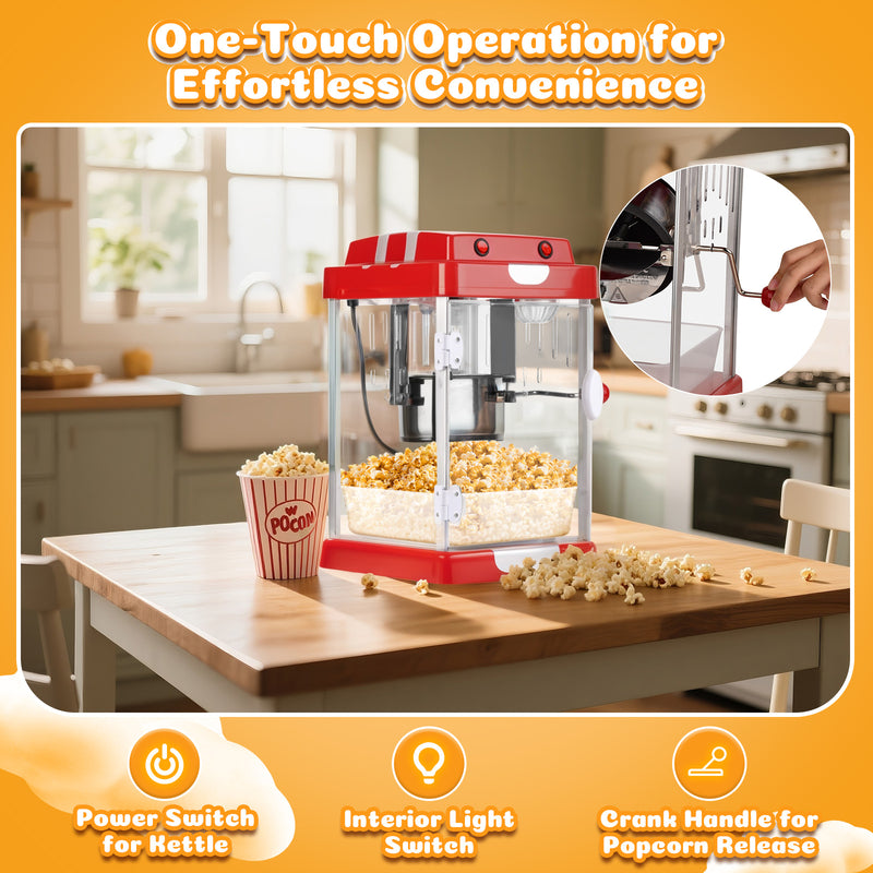 Advwin Electric Popcorn Maker for Home Use