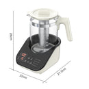 Advwin 1.5L Smart Glass Electric Kettle with Temp Control