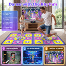 Advwin Double Dance Mat 2 Player Wireless Dance Game Mat