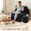 Advwin 3-in-1 Folding Sofa Bed with Pillow