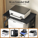 Advwin Large Mobile Printer Stand with Charging Station