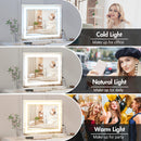 Advwin Makeup Mirror with LED Lights 58x46cm