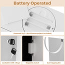 Advwin 360° Swivel Jewelry Cabinet with Lock