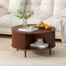 Advwin 80cm Round Coffee Table