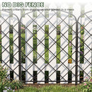 Advwin 10 Panels Metal Garden Fence Animal Barrier (Pre-Order)