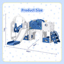 Advwin 10-in-1 Kids Slide Swing Set Indoor & Outdoor Playset