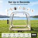 Advwin 2-5 Person Clear Bubble Dome Tent with Windows