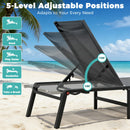 Advwin 2Pcs Chaise Lounge Outdoor Chairs