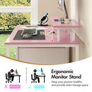 Advwin 120cm Reversible Gaming Desk for Home Office